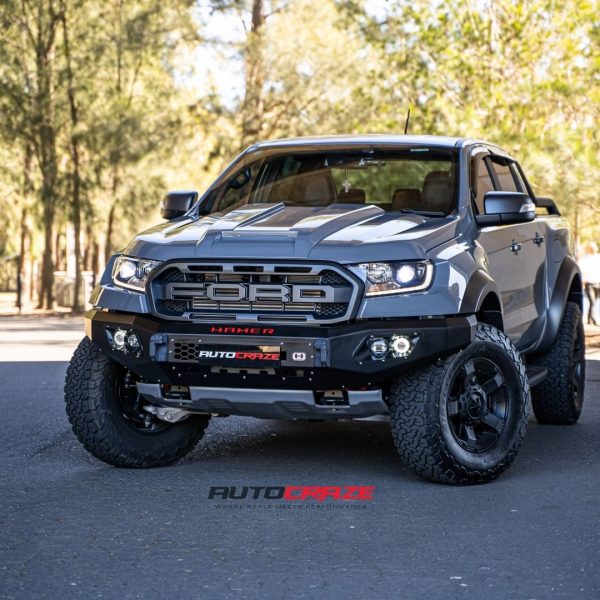 Cản Trước Hamer 4×4 King Series AM106 Cho Ford Ranger Raptor test 7 Cản Trước Hamer 4×4