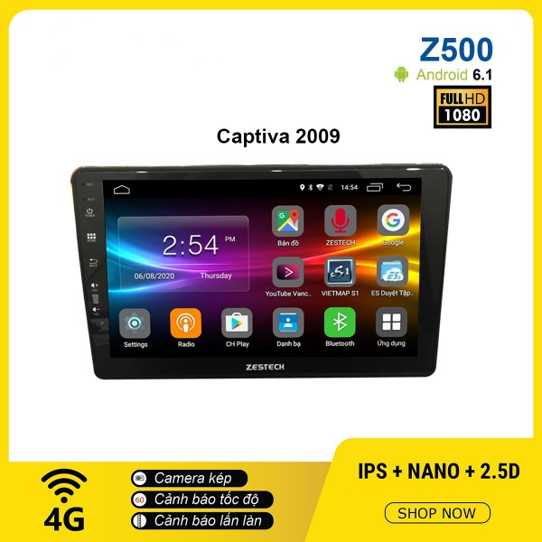 Màn hình Ô tô DVD Android Z500 – Chevrolet Captiva 2009 4 Tính năng nổi bật của Màn hình DVD Android Z500