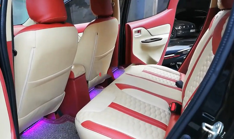 Đổi màu nội thất Mitsubishi Xpander tại HPCAR 6 Đổi màu nội thất toàn bộ xe Mitsubishi Xpander