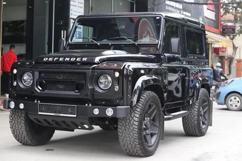 Huyền thoại Land Rover Defender độ cực chất 2 Land Rover Defender độ mui trần