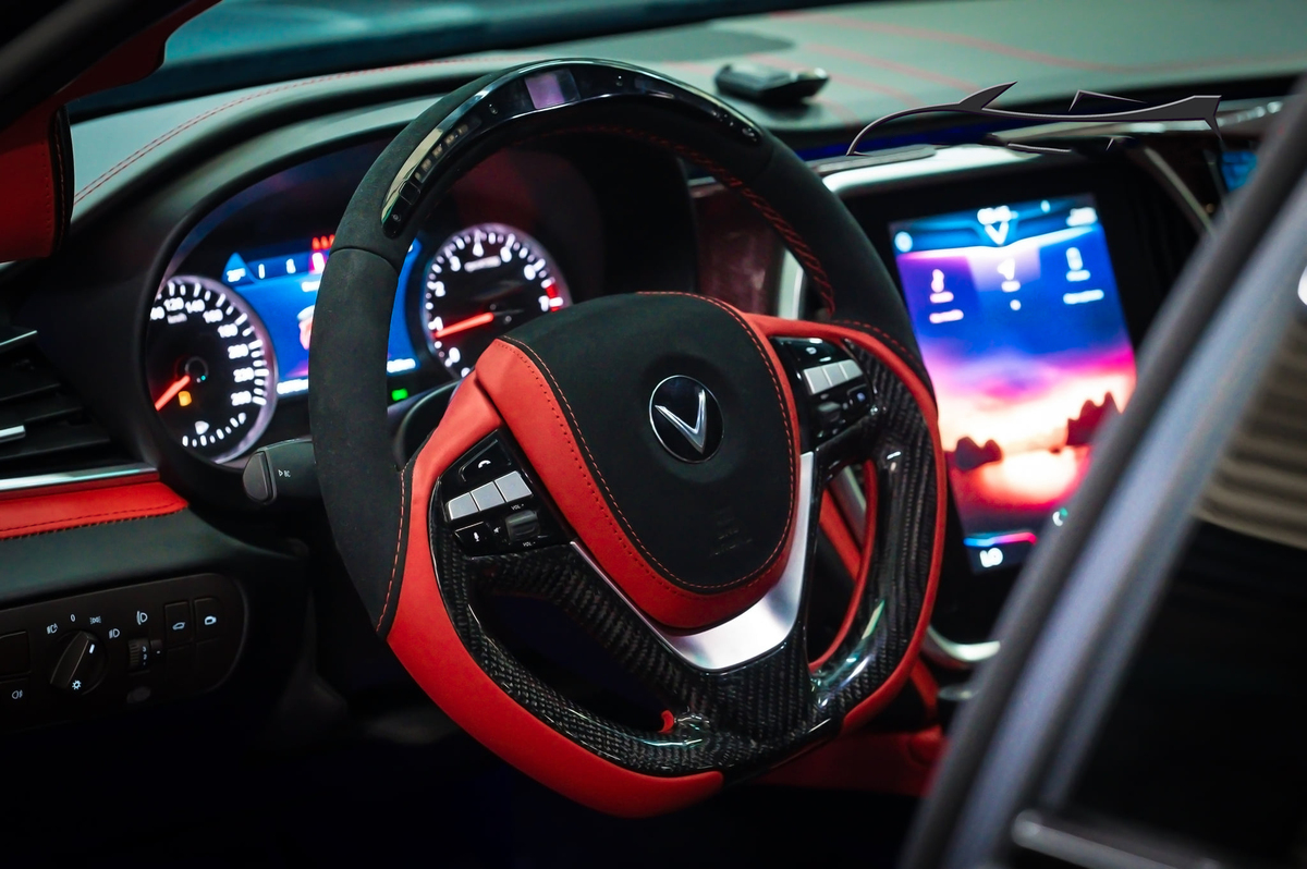 VinFast Lux A2.0 độ phong cách người máy của dân chơi Sài Gòn 5 nội thất VinFast Lux A2.0 độ phong cách người máy