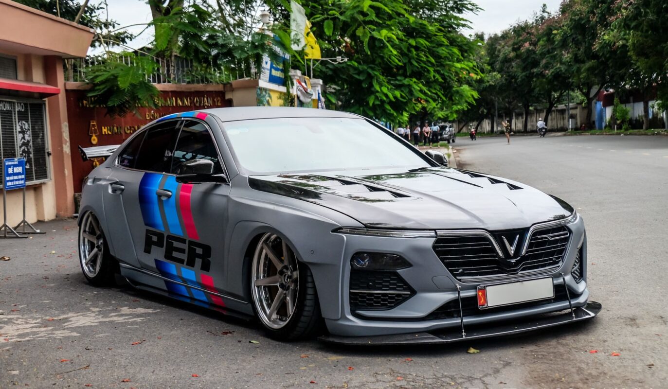 Tổng hợp mẫu Vinfast Lux A2.0 độ Bodykit đẹp 10 Vinfast lux a2.0 độ widebody
