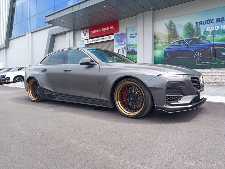 Tổng hợp mẫu Vinfast Lux A2.0 độ Bodykit đẹp 16 VinFast Lux A2.0 độ thân rộng