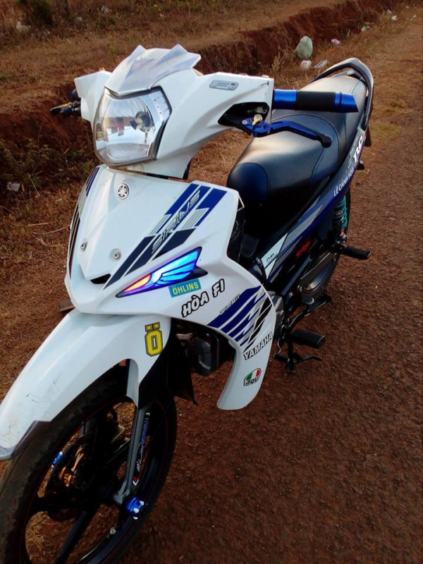 Tổng hợp mẫu xe sirius độ kiểng đẹp nhất 2021 6 Sirius Fi trắng độ kiểng