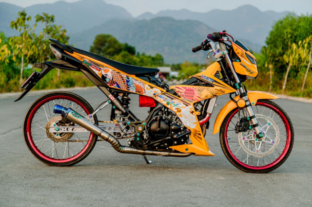 Xe SATRIA độ kiểng đẹp cực chất Hình ảnh xe Satria độ kiểng đẹp