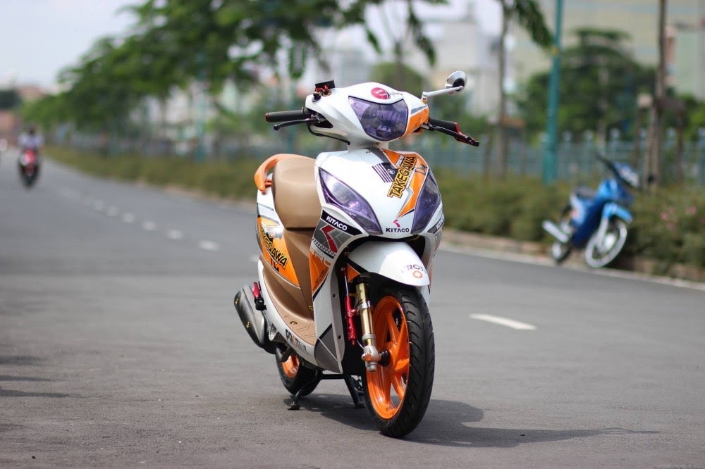 Honda Vision 2021 độ theo phong cách Takegawa