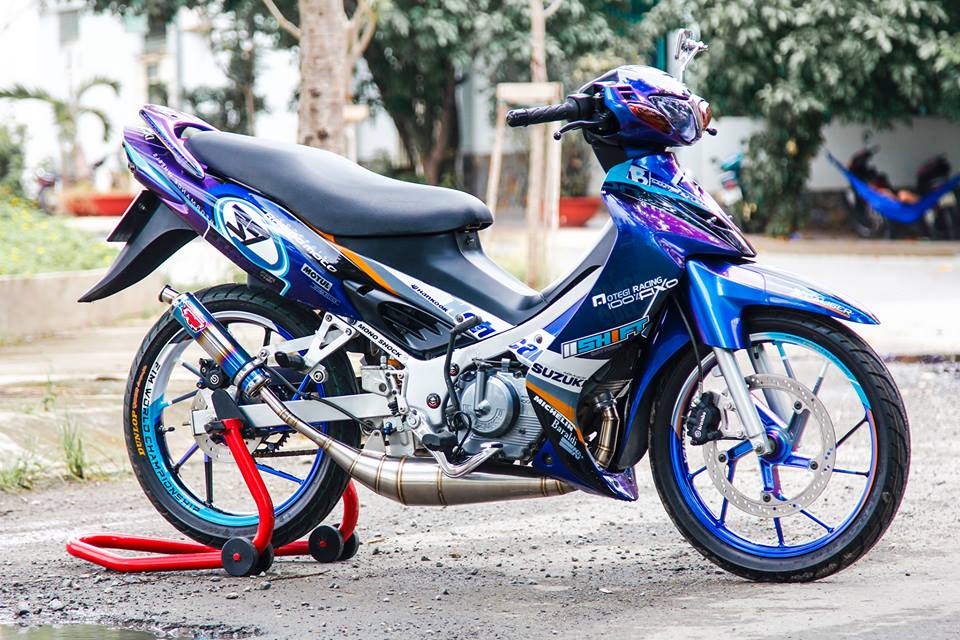 Ảnh xe satria 120 độ kiểng đẹp Ảnh xe satria 120 độ kiểng đẹp
