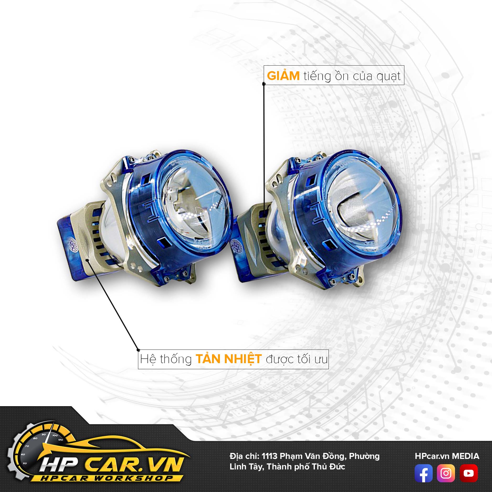 Bi Led Aozoom X Led Pro Domax Light 11 Bi Led Aozoom X Led Pro Domax Light dành cho ô tô