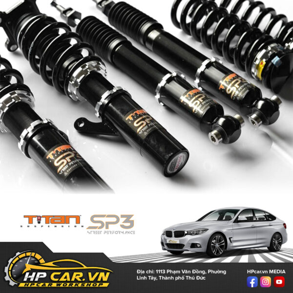 Phuộc TITAN SP3 BMW G20 G21 AWD COILOVERS 10 đặc điểm Phuộc TITAN SP3 BMW G20 G21 AWD COILOVERS