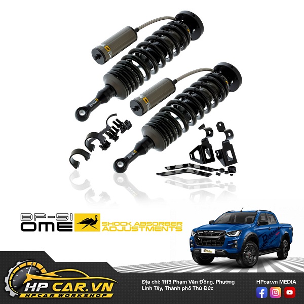 Phuộc OME BP-51 ISUZUD-MAX (2012 - 2020) 24 phuộc OME BP-51 ISUZUD-MAX (2012 - 2020)