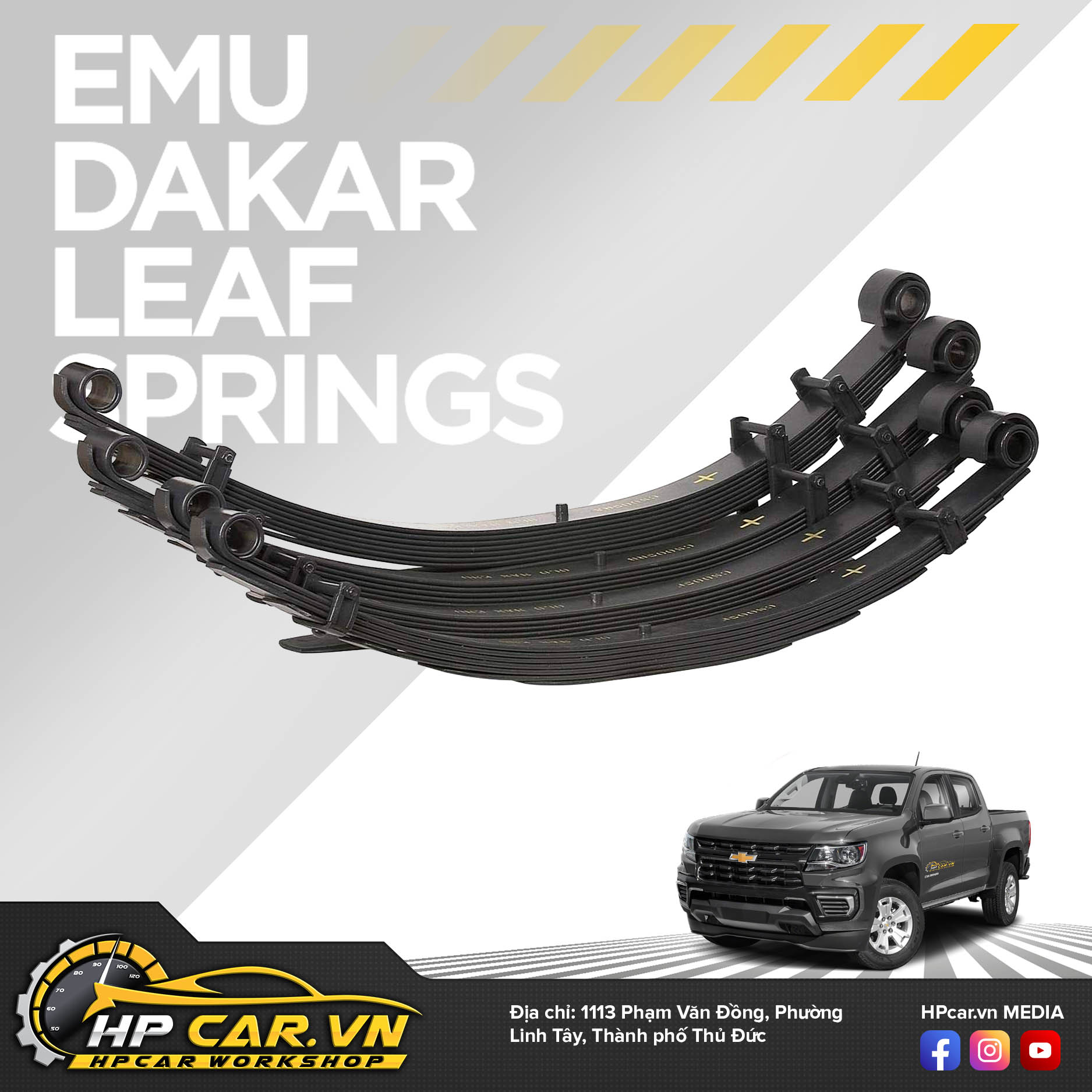 Nhíp Old Man Emu Dakar Leaf Springs 16 Nhíp Old Man Emu Dakar Leaf Springs dành cho xe bán tải