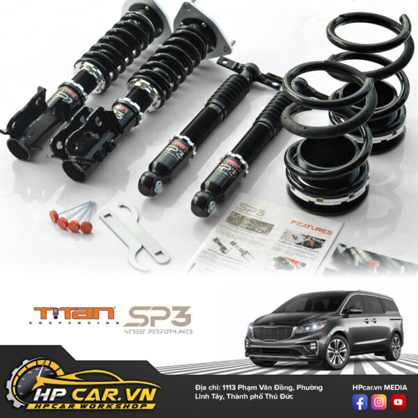 đặc điểm Phuộc TITAN SP3 KIA CARNIVAL