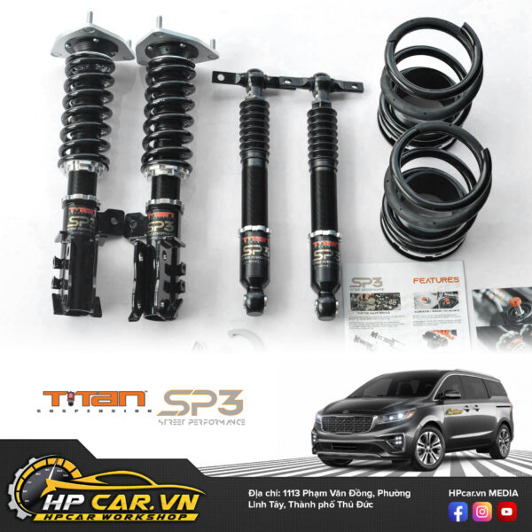 Phuộc TITAN SP3 KIA SEDONA 12 tinh năng Phuộc TITAN SP3 KIA SEDONA