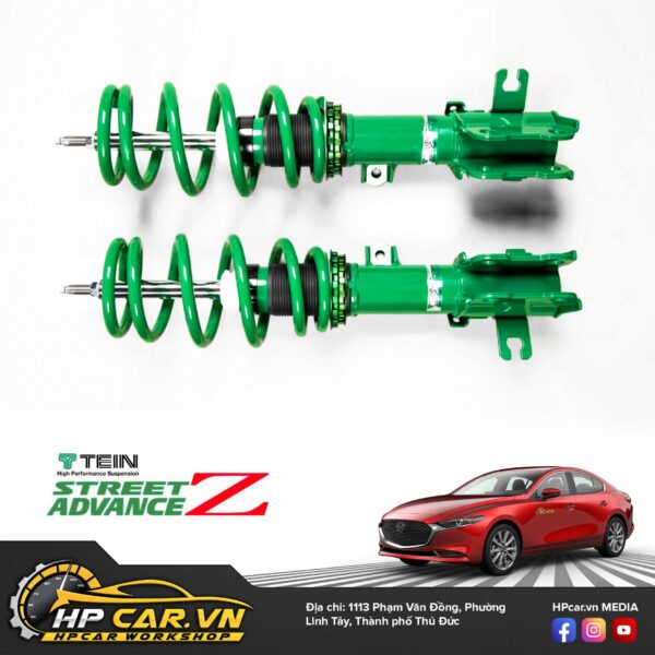 đặc điểm phuộc TEIN MAZDA 3 STREET ADVANCE Z