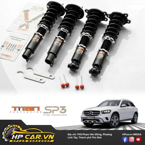 Phuộc TITAN SP3 TiTAN SP-3 MERCEDES BENZ GLC-CLASS 8 Phuộc TITAN SP3 TiTAN SP-3 MERCEDES BENZ GLC-CLASS