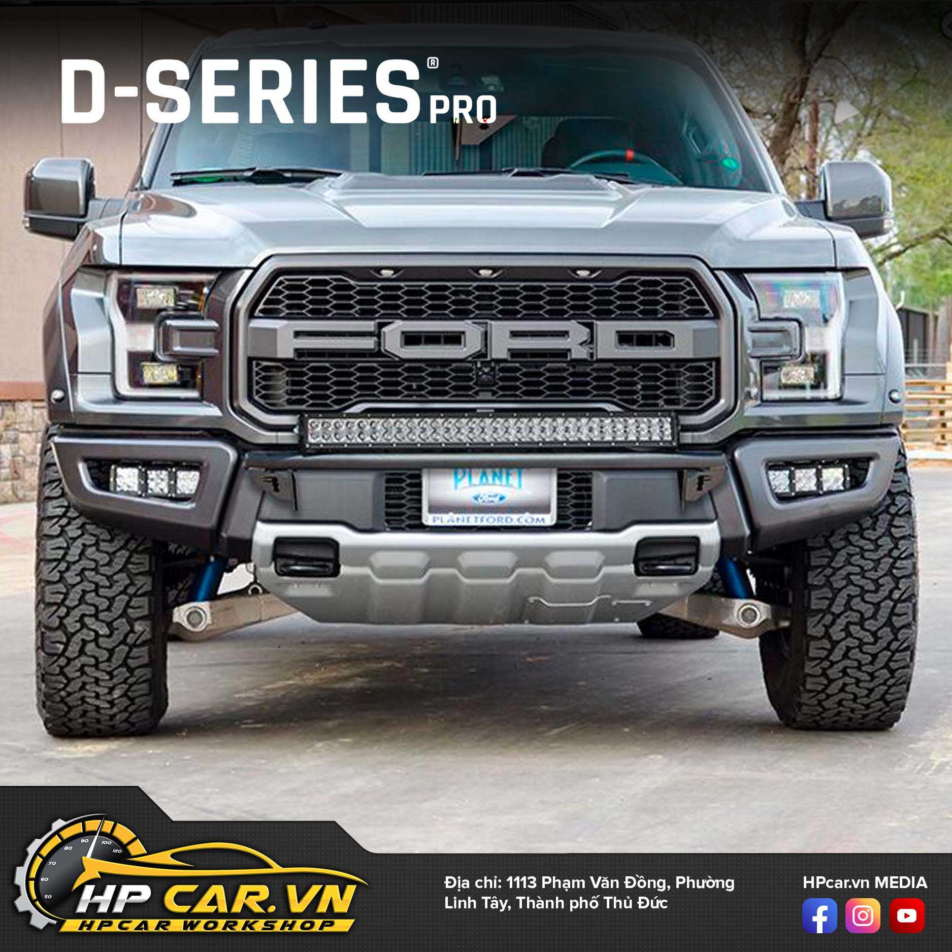 Đèn Led bar Rigid D-Series Pro