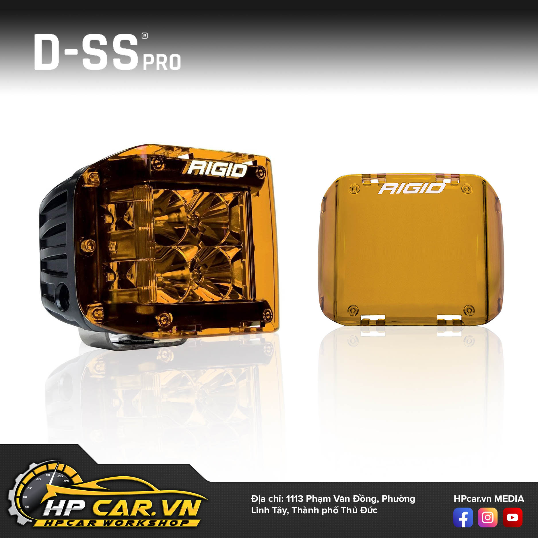 Đèn Led bar Rigid DSS Pro dành cho xe ô tô