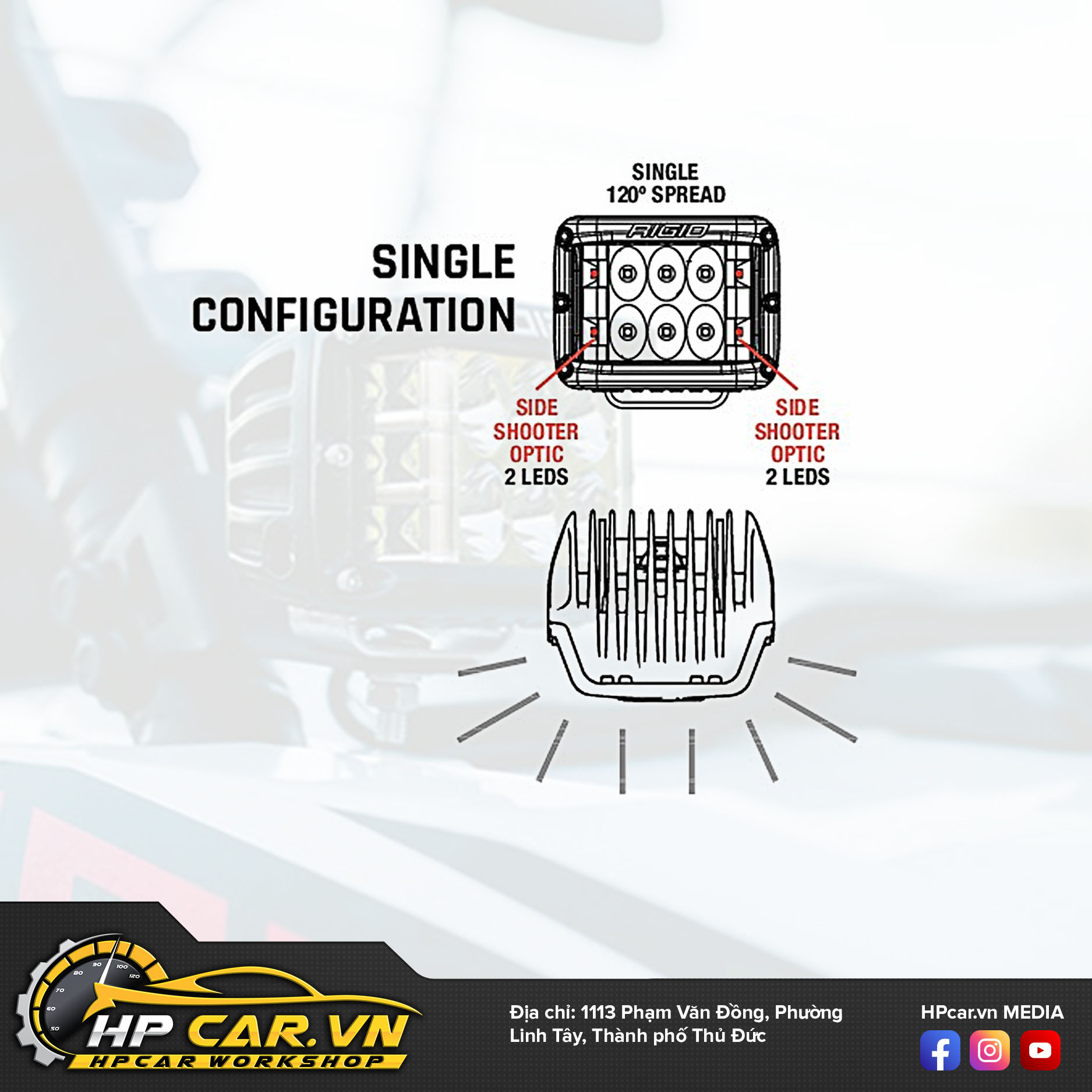 giá Đèn Led bar Rigid DSS Pro bao nhiêu