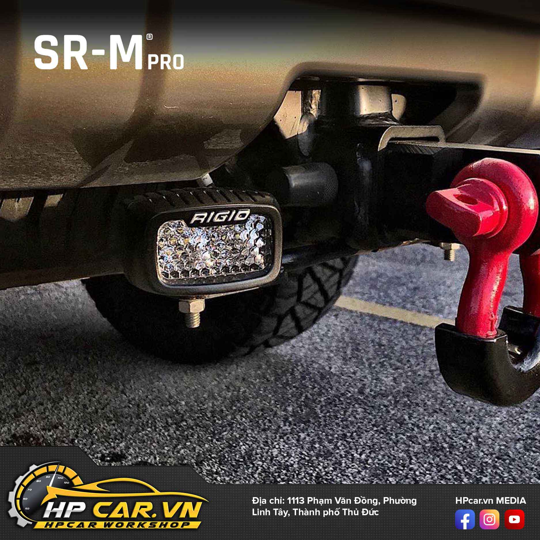 Đèn Led bar Rigid SR-M Pro