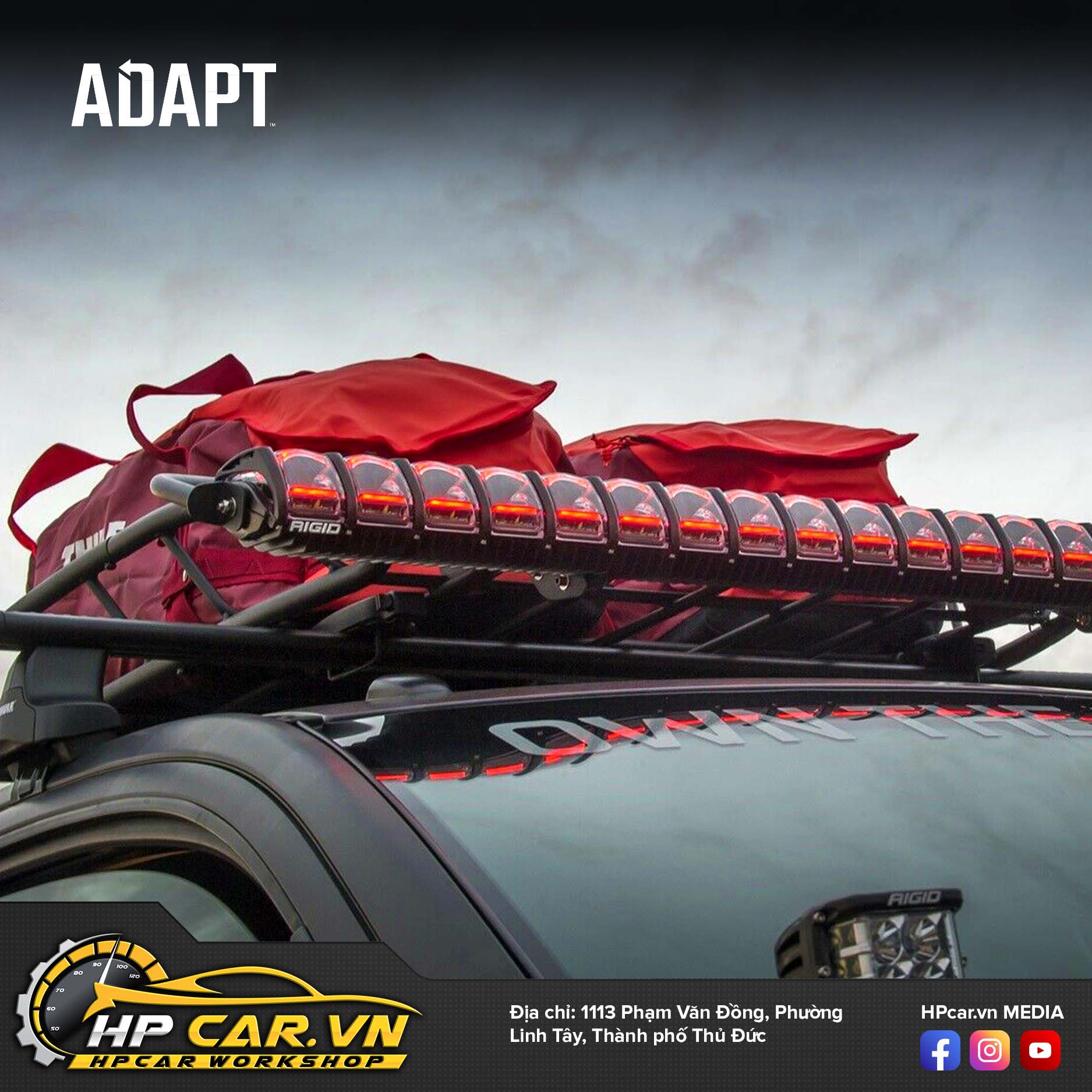 giá Đèn Led bar Rigid Adapt bao nhiêu