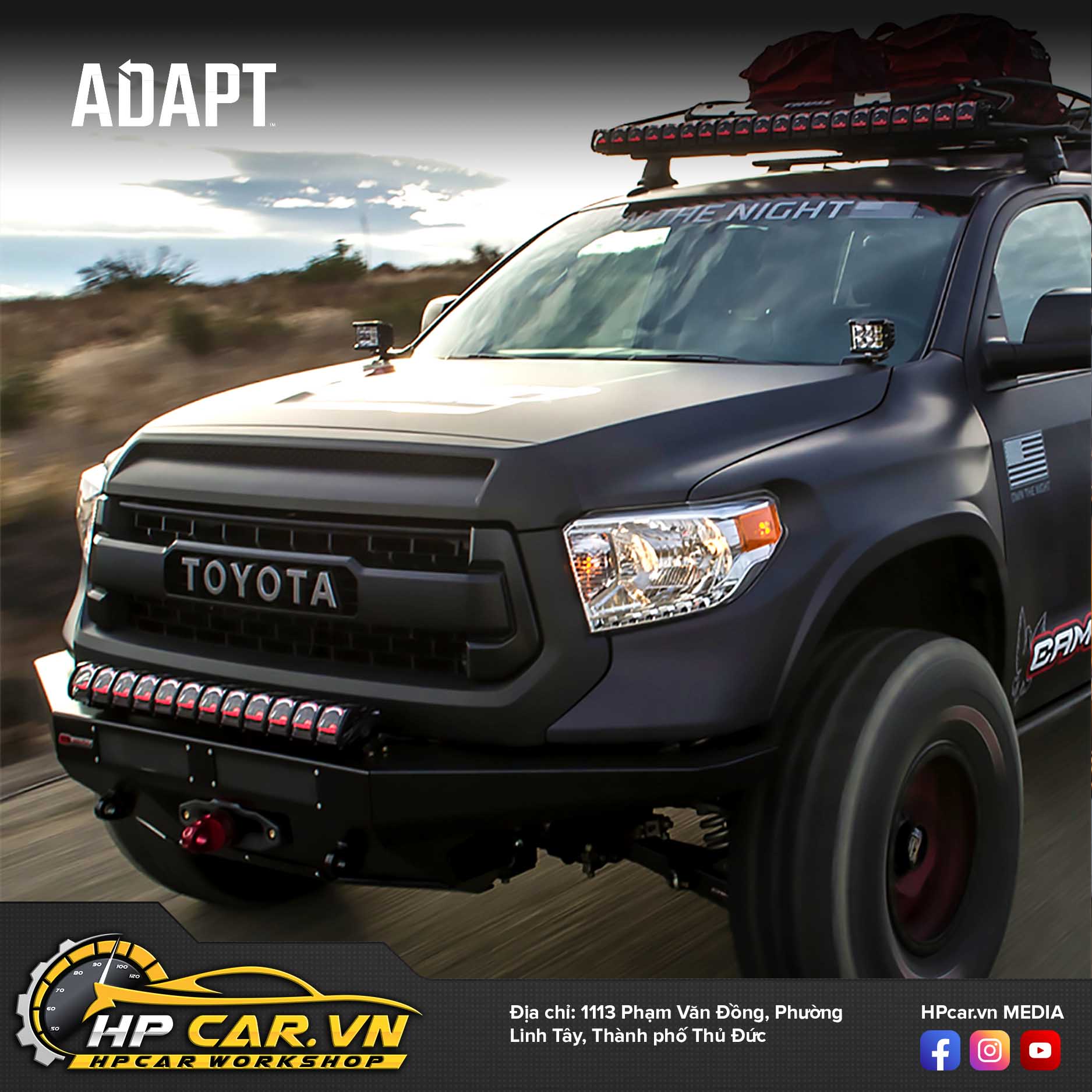 đơn vị lắp đặt Đèn Led bar Rigid Adapt