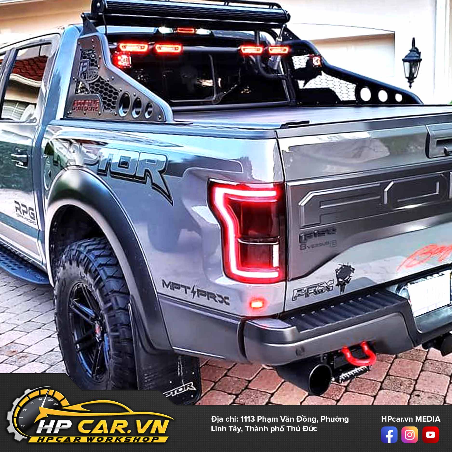 hpcar cung cấp Đèn Led bar Rigid Chase