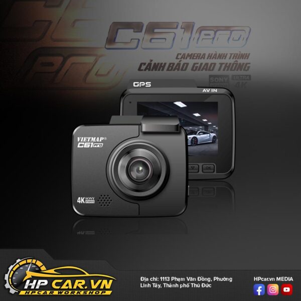 điểm mạnh Camera VIETMAP C61 PRO