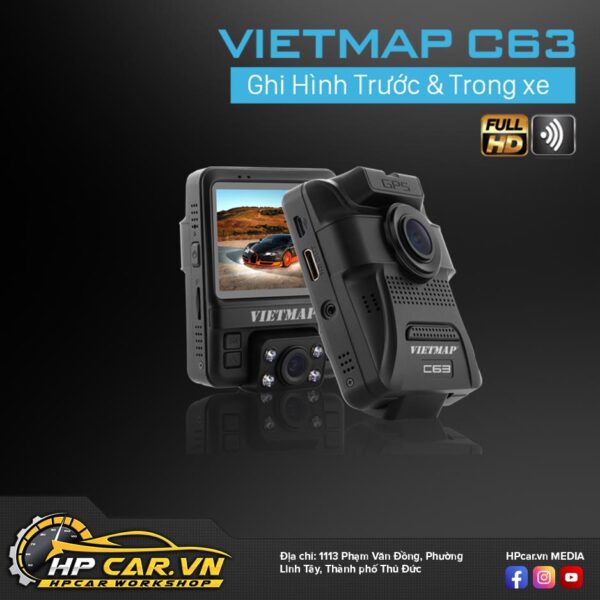đặc điểm Camera VIETMAP C63