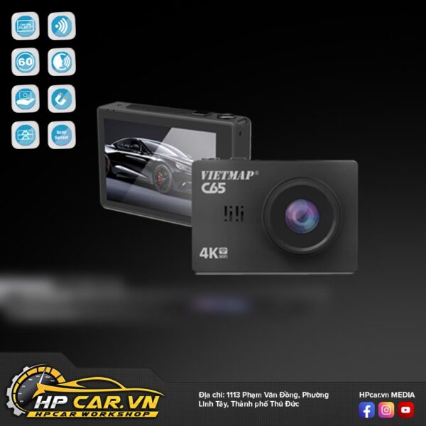 đặc điểm Camera VIETMAP C65