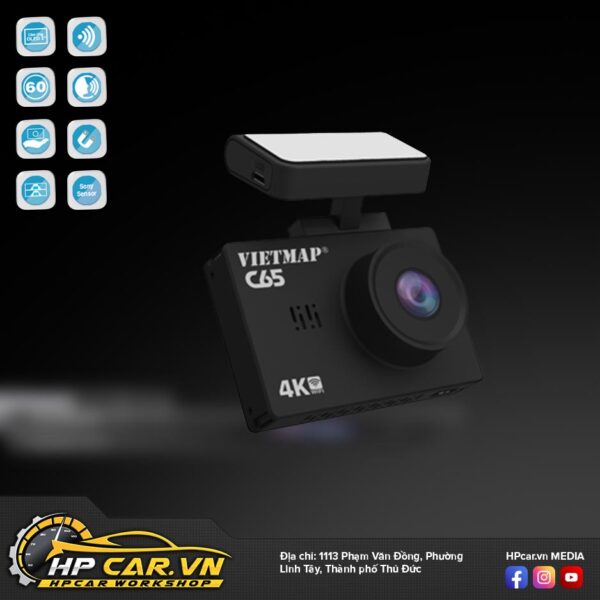 điểm mạnh Camera VIETMAP C65