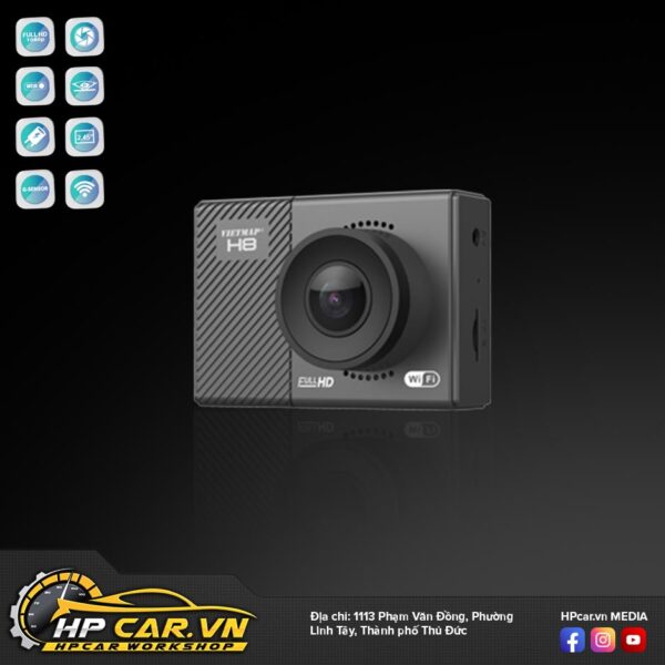 Camera VIETMAP H8 17 ưu điểm Camera VIETMAP H8