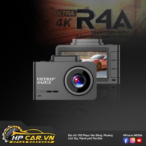 Camera VIETMAP R4A 16 kích thước Camera VIETMAP R4A