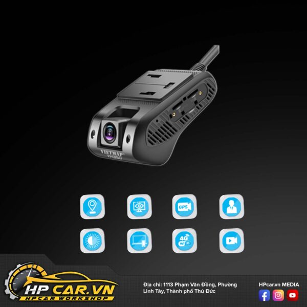 Camera VIETMAP VM350 14 thiết kế Camera VIETMAP VM350