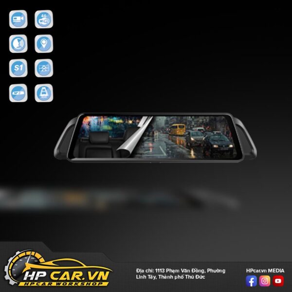 Camera VIETMAP iDVR P2 13 tính năng camera hành trình VietMap iDVR P2