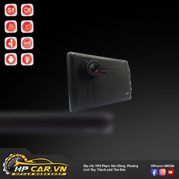 Camera VIETMAP WAYGO 810 16 thông số Vietmap PAPAGO Waygo 810