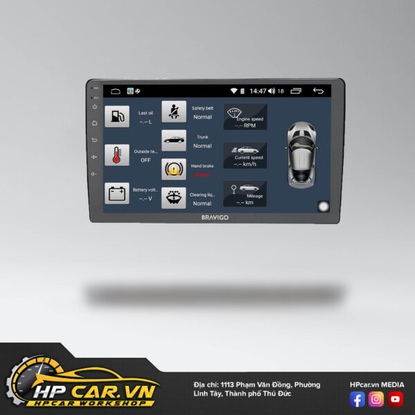 BRAVIGO 360 UTIMATE 3 + 32G 18 Tính năng nổi bật màn hình Bravigo 360 Ultimate 3