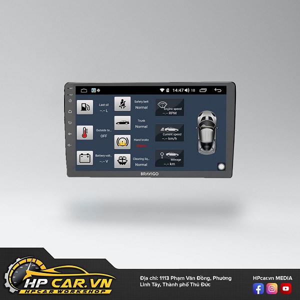 BRAVIGO ULTRA PRO 18 Màn hình Bravigo Ultra Pro giá rẻ chính hãng
