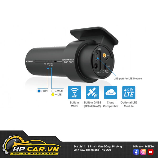 Camera hành trình ô tô cao cấp Blackvue DR750X-3CH PLUS 13 Camera hành trình Blackvue DR750X-3CH PLUS