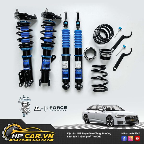 Phuộc g-f force racing AUDI A6 10 Phuộc g-f force racing AUDI A6