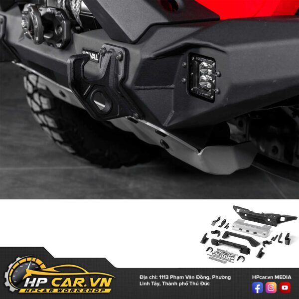 Cản Rival hợp kim nhôm cho bán tải