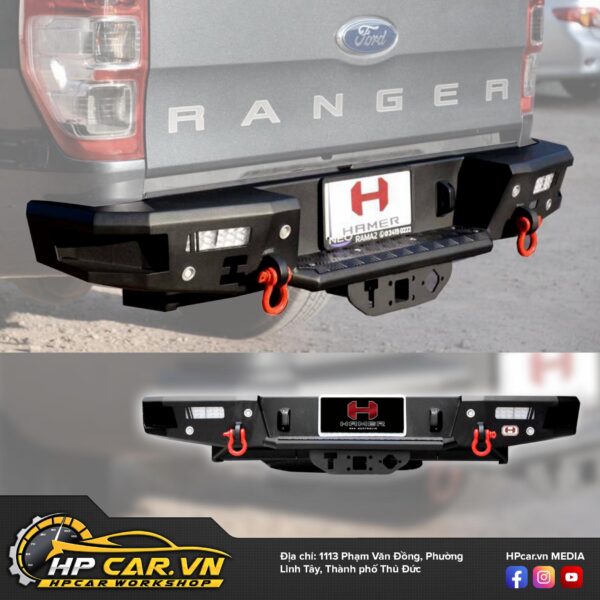 CẢN SAU HAMER M-SERIES MX202 CHO BÁN TẢI FORD RANGER 16 lắp đặt Bộ sau Hamer M - Series MX202