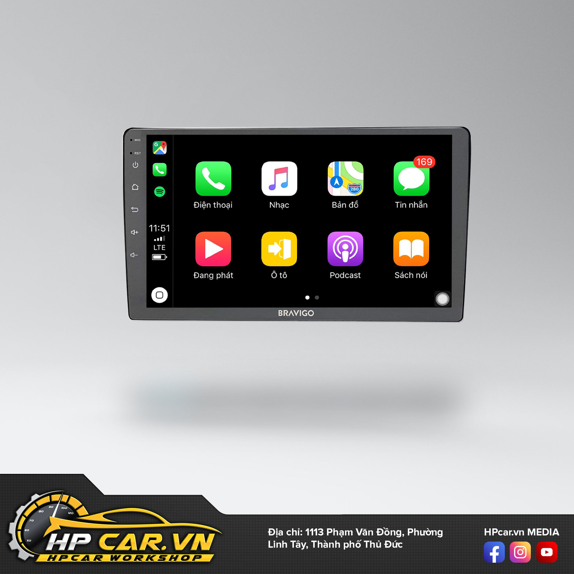 Bảng giá màn hình ô tô Bravigo mới nhất tại HPCar.vn 49 ứng dụng màn hình Bravigo Pro 2