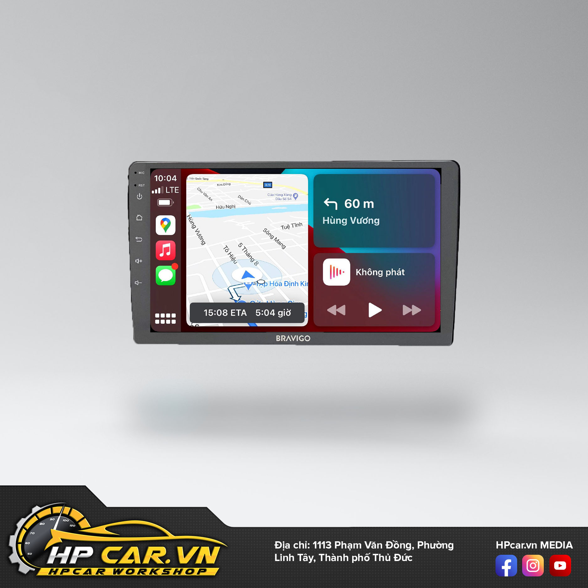 Bảng giá màn hình ô tô Bravigo mới nhất tại HPCar.vn 54 màn hình Bravigo Ultra Pro giá tốt