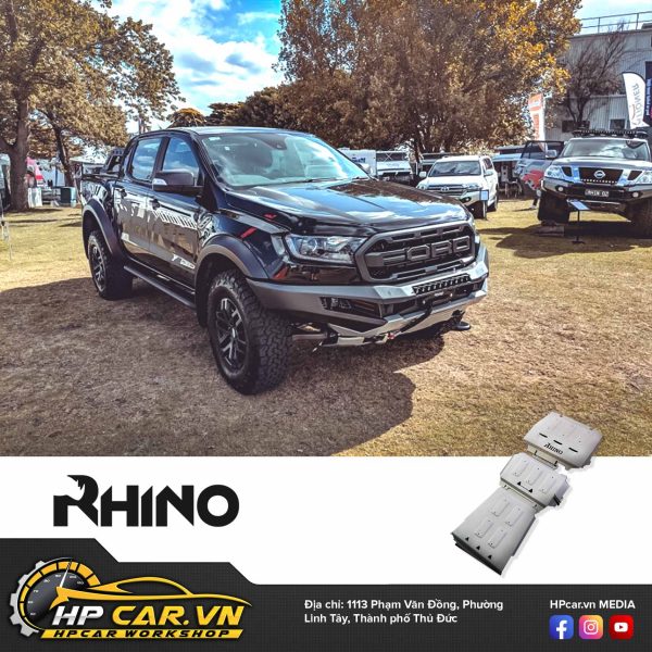 GIÁP GẦM RHINO CHO FORD RANGER RAPTOR – HỢP KIM NHÔM 3 TẤM 11 Giáp Gầm Rhino