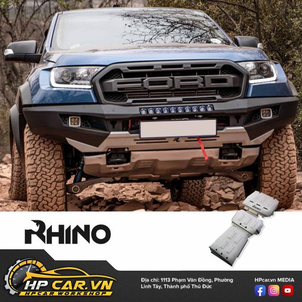 GIÁP GẦM RHINO CHO FORD RANGER RAPTOR – HỢP KIM NHÔM 3 TẤM 14 ưu điểm của Giáp bảo vệ gầm Rhino
