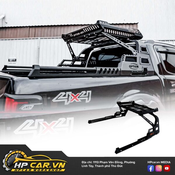 THANH THỂ THAO OPTION 4x4 MT04 12 tính năng Thanh thể thao Option 4x4 MT04
