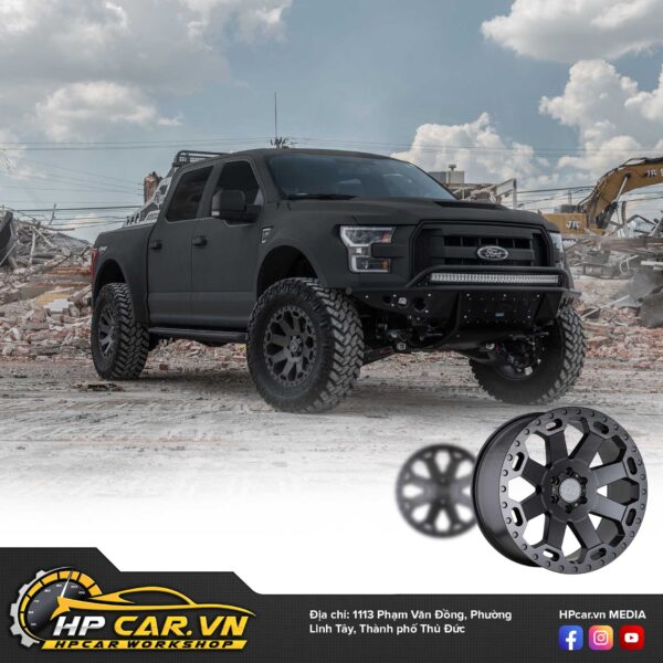 Mâm Black Rhino Warlord 13 Mâm Black Rhino Warlord