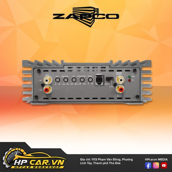 ÂM LY ZAPCO Z-2KD II 9 Thông số kỹ thuật âm ly ZAPCO Z-2KD II