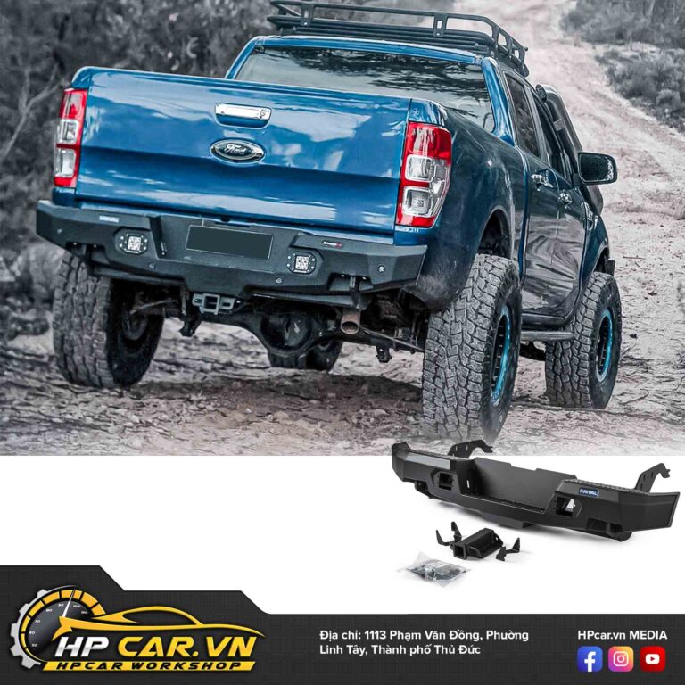 Mẫu cản sau cho xe bán tải loại Rival hợp kim nhôm mau can sau cho xe ban tai dep