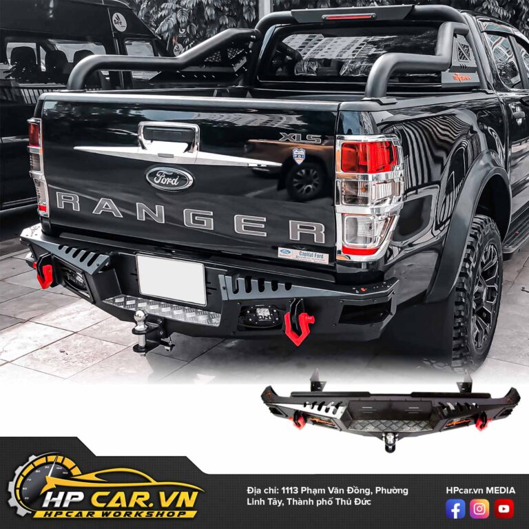Mẫu cản sau cho xe bán tải Option 4×4 can sau xe ban tai Option 4×4